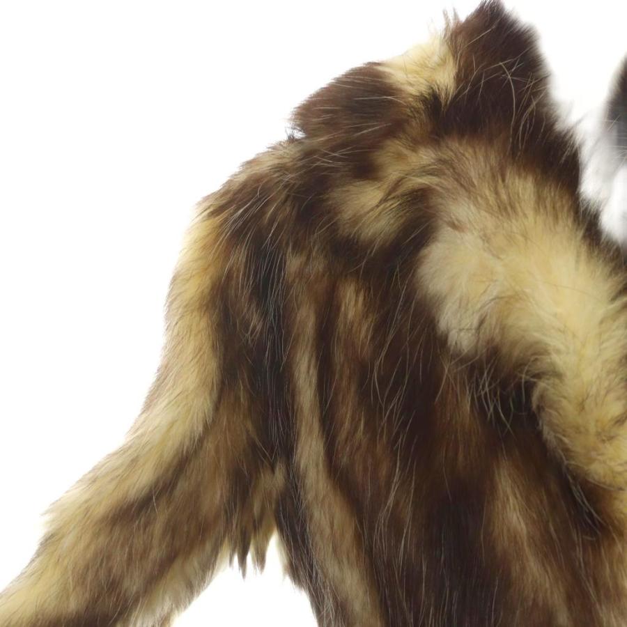 ムーンバット ファー Moonbat fur 毛皮コート フォックスファー ミドル
