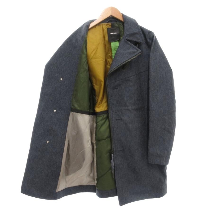 DIESEL（ディーゼル） チェスターコート M ロング丈 ジップアップ