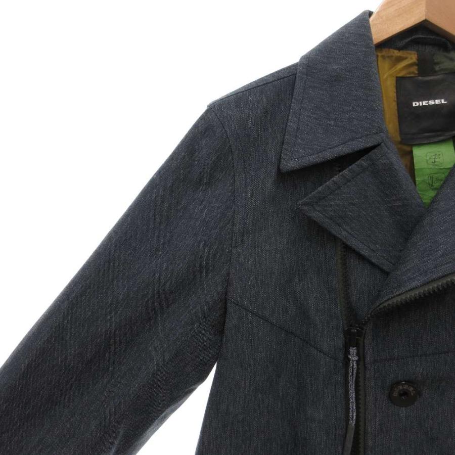 DIESEL（ディーゼル） チェスターコート M ロング丈 ジップアップ