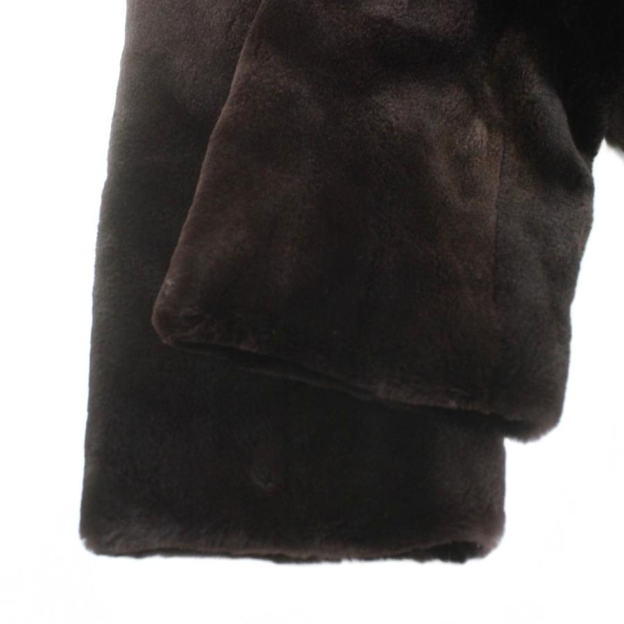 ギラロッシュ Guy Laroche ファーコート シェアードミンク 毛皮 F 