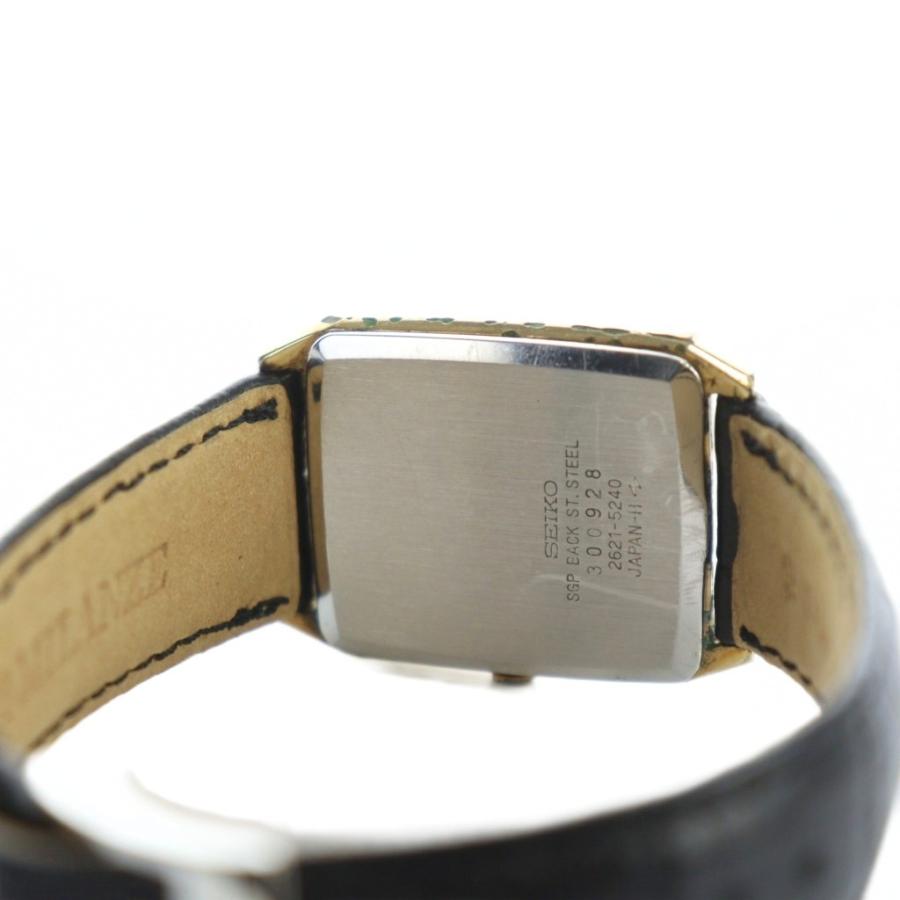 セイコー 2621-5240 シャリオ 腕時計 ウォッチ クォーツ ロゴ セイコー SEIKO 2621-5240 シャリオ 腕時計 ウォッチ クォーツ ロゴ