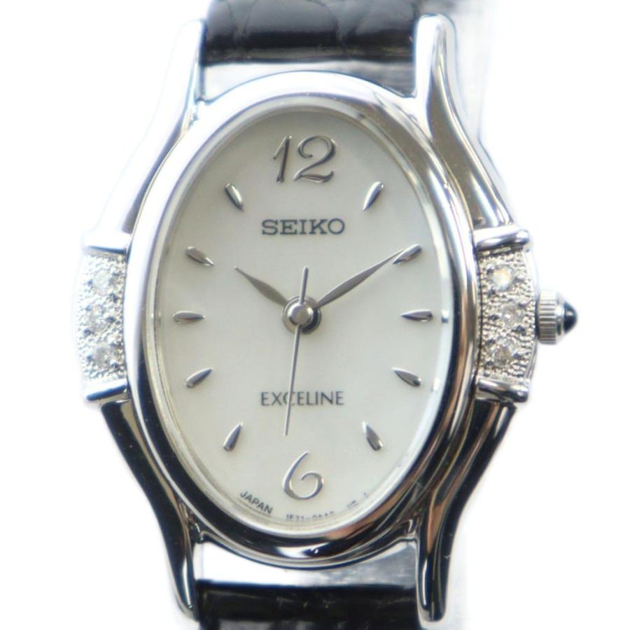 セイコー SEIKO エクセリーヌ 1F21-5F50 腕時計 ウォッチ クォーツ