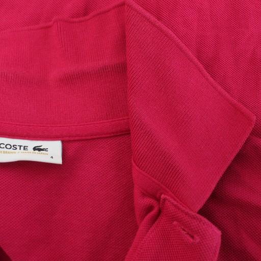 LACOSTE（ラコステ） ポロシャツ 半袖 4 ピンク カットソー ワニ ロゴ