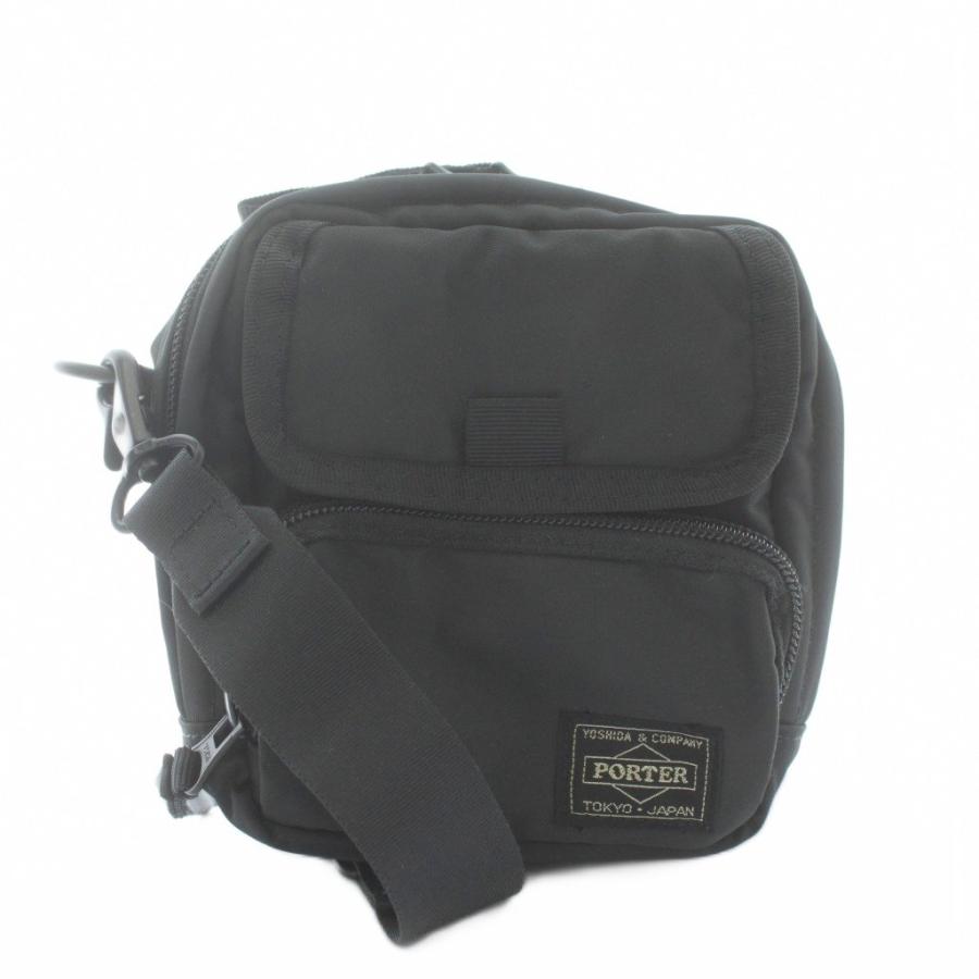 ポーター ショルダーバッグ ブラック 黒 美品 PORTER ポーター 吉田カバン ドライブ マルチポーチ ショルダーバッグ