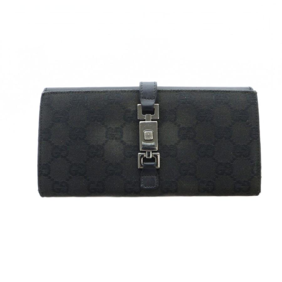 GUCCI（グッチ） ジャッキー 長財布 ウォレット キャンバス レザー