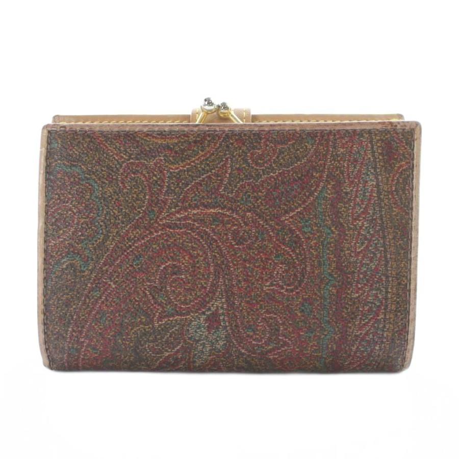 ETRO（エトロ） 二つ折り財布 小銭入れあり マルチカラー ペイズリー柄