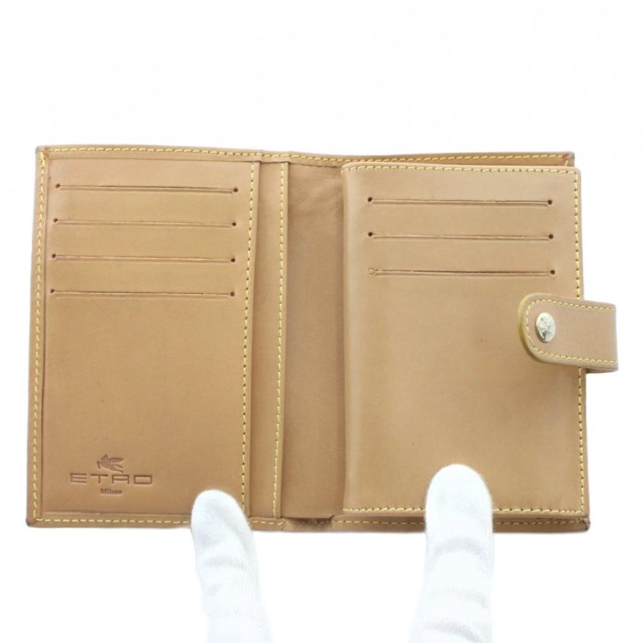 ETRO（エトロ） 二つ折り財布 小銭入れあり マルチカラー ペイズリー柄