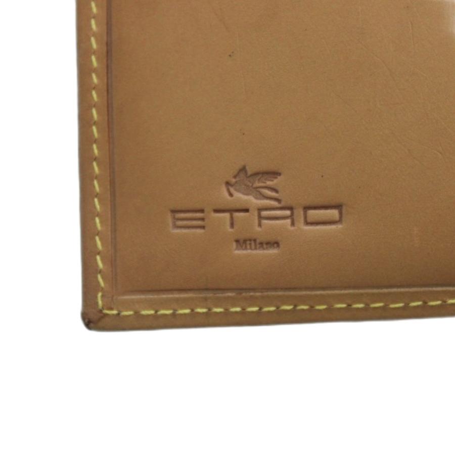 ETRO（エトロ） 二つ折り財布 小銭入れあり マルチカラー ペイズリー柄