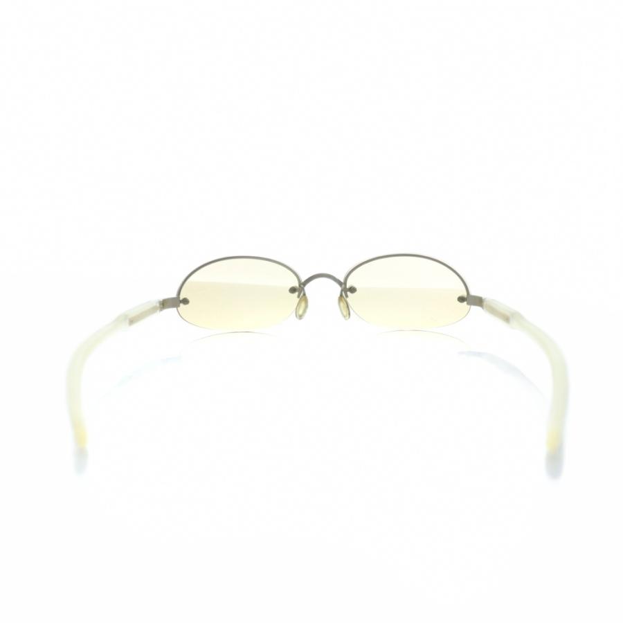 PRADA プラダ ハーフリム サングラス プラスチック クリア シルバー PRADA プラダ ハーフリム サングラス プラスチック クリア シルバー