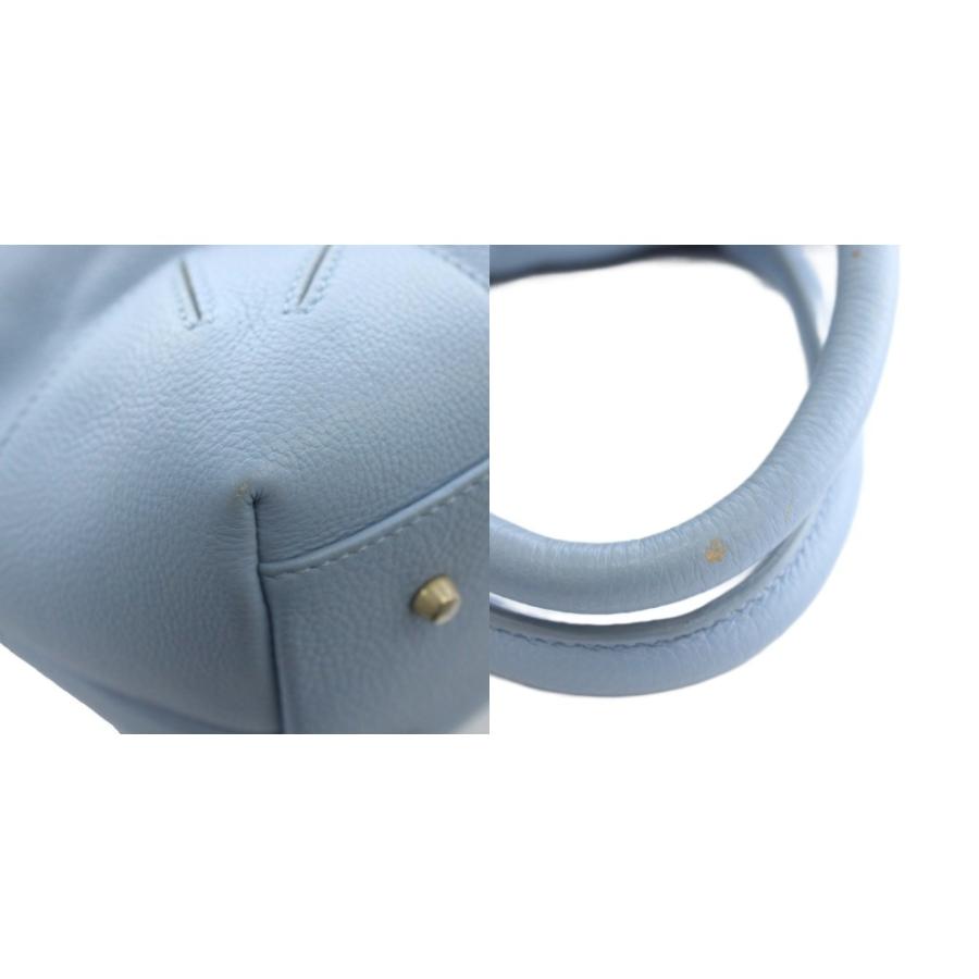 フルラ FURLA ハンドバッグ 2way リンダ トート ミニ レザー 水色 FURLA（フルラ） ハンドバッグ リンダ レザー - 2WAY ライトブルー