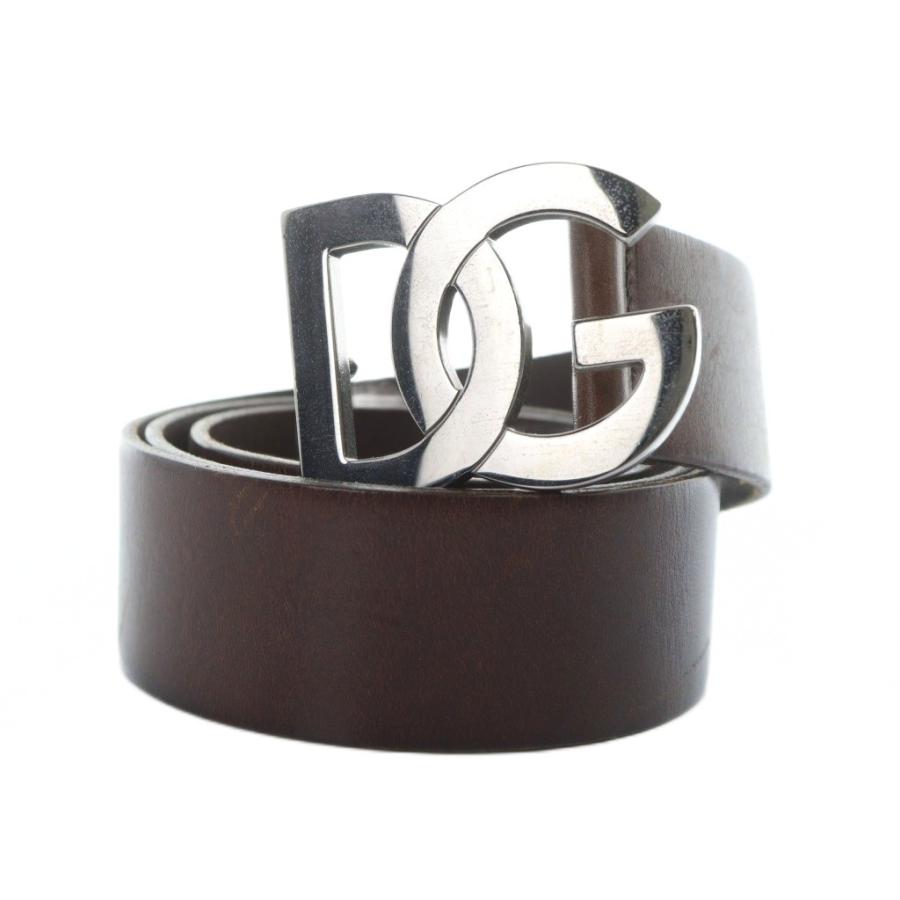 DOLCE&GABBANA（ドルチェ & ガッバーナ） ドルガバ ベルト シルバー