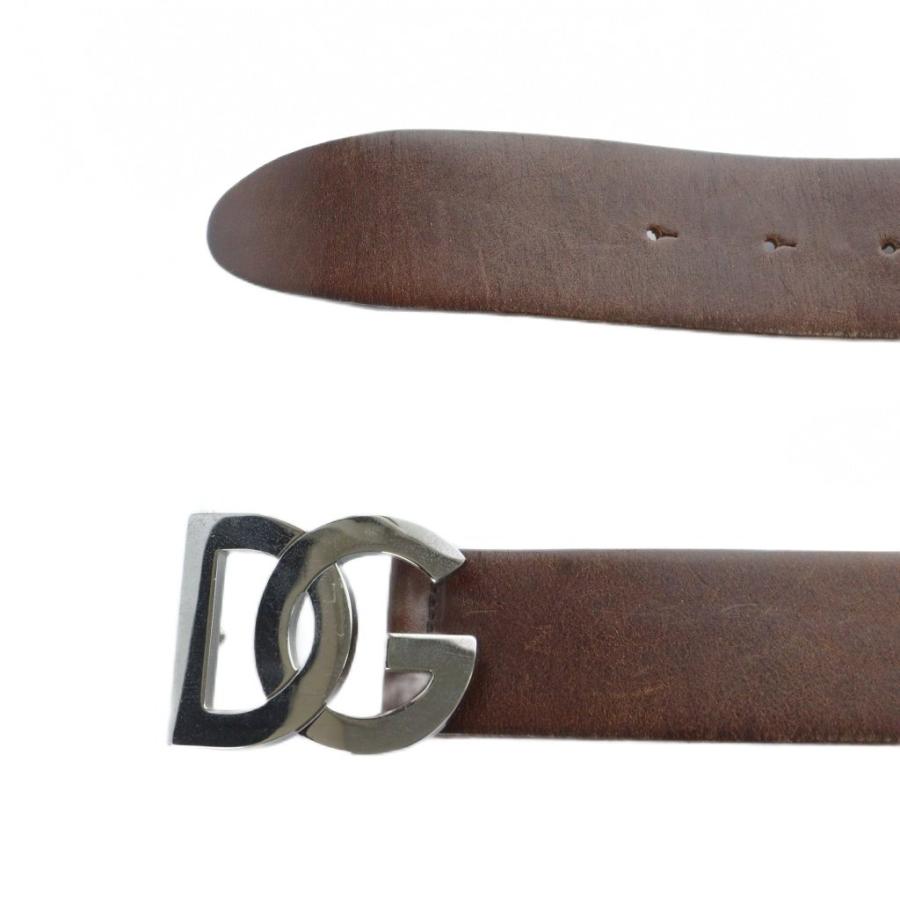 DOLCE&GABBANA（ドルチェ & ガッバーナ） ドルガバ ベルト シルバー