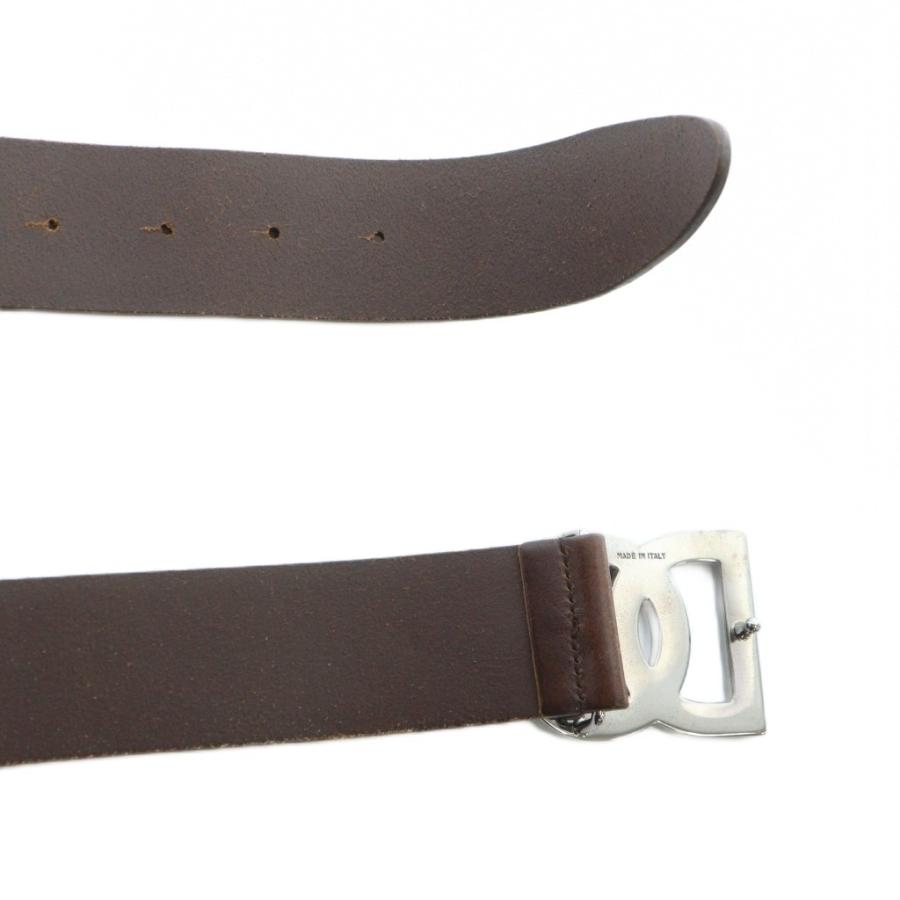 DOLCE&GABBANA（ドルチェ & ガッバーナ） ドルガバ ベルト シルバー