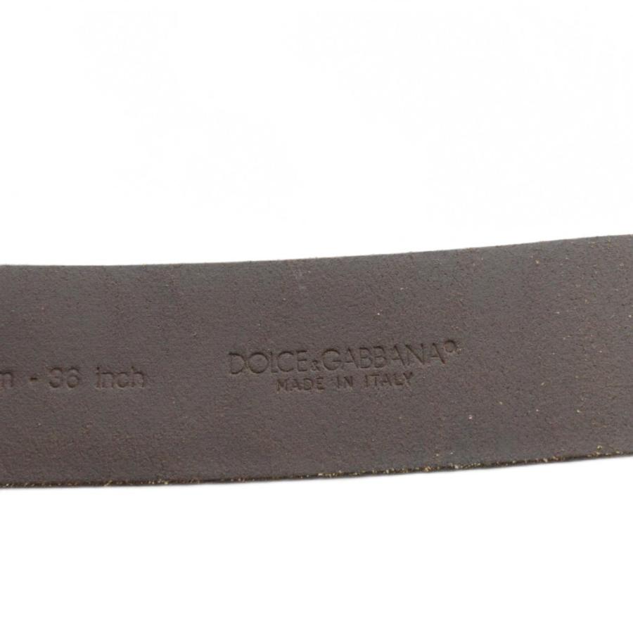 DOLCE&GABBANA（ドルチェ & ガッバーナ） ドルガバ ベルト シルバー