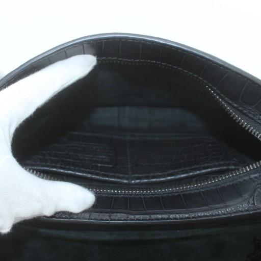 COACH（コーチ） ウエストバッグ ボディバッグ レザー クロコ型押し