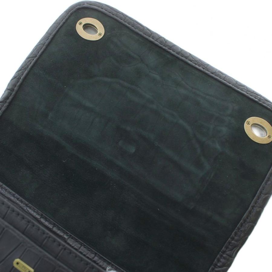 COACH（コーチ） ウエストバッグ ボディバッグ レザー クロコ型押し