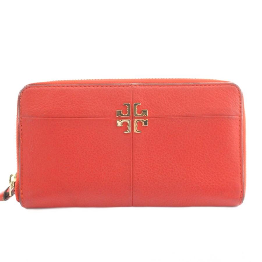 TORY BURCH（トリーバーチ） 長財布 小銭入れあり レザー 本革 赤 