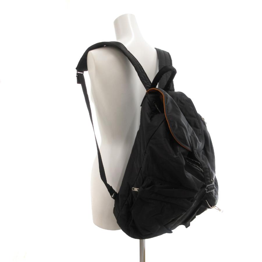 PORTER ポーター タンカー リュックサック バックパック 巾着 ロゴ 黒