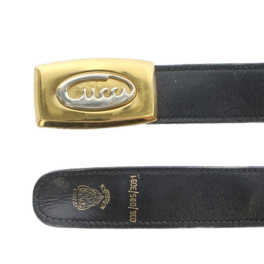 オールドGucci グッチレザーベルト GUCCI（グッチ） オールドグッチ ヴィンテージ ベルト リバーシブル