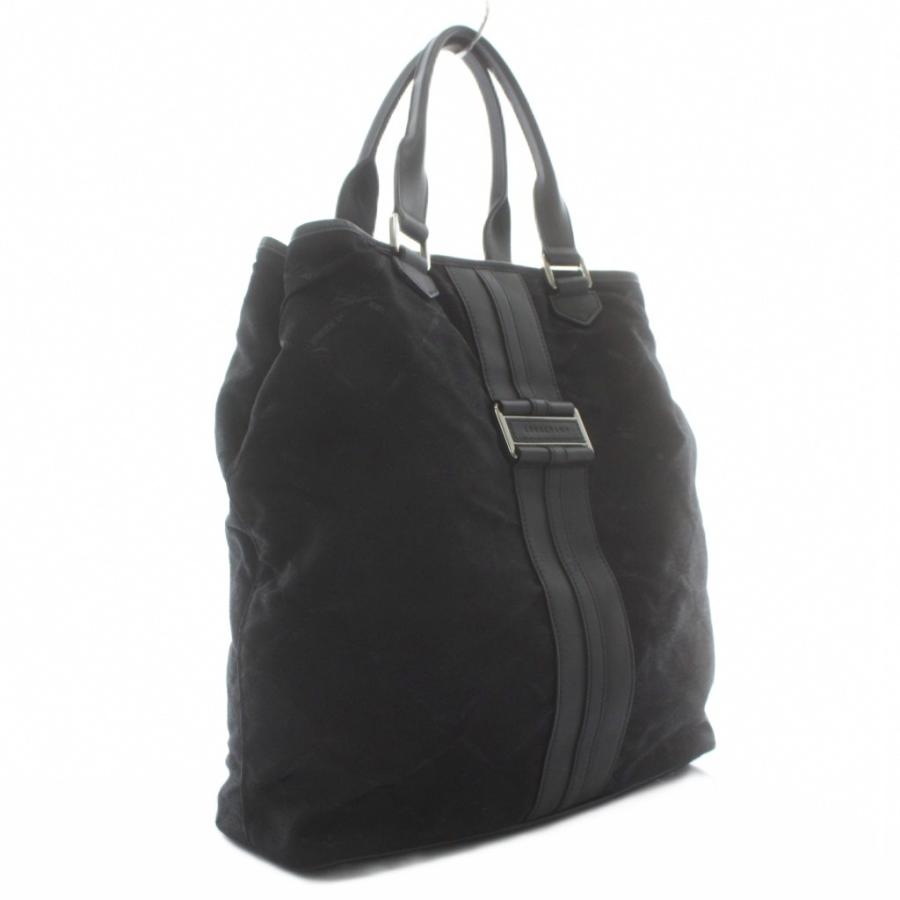 LONGCHAMP（ロンシャン） トートバッグ ハンド キャンバス レザー 総柄