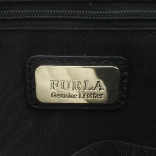 FURLA（フルラ） ショルダーバッグ レザー マグネット ロゴ ゴールド