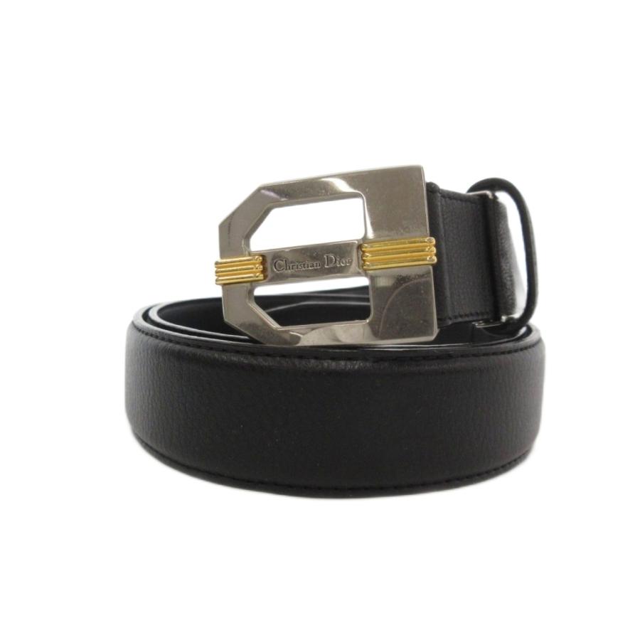 ✨️新品未使用✨️Christian Dior ディオール黒 ベルト専用 箱付 一
