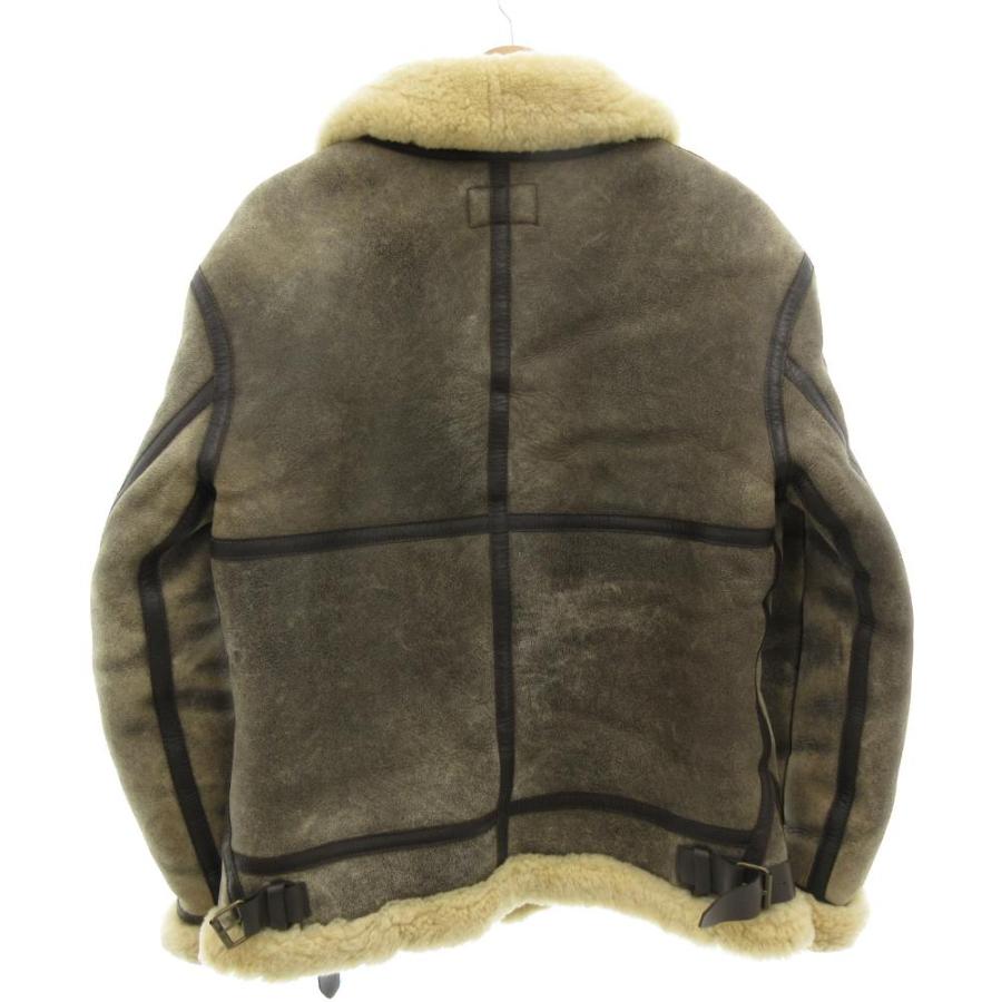 フリーダム FREEDOM B-3フライトジャケット ムートン 38 ジップアップ