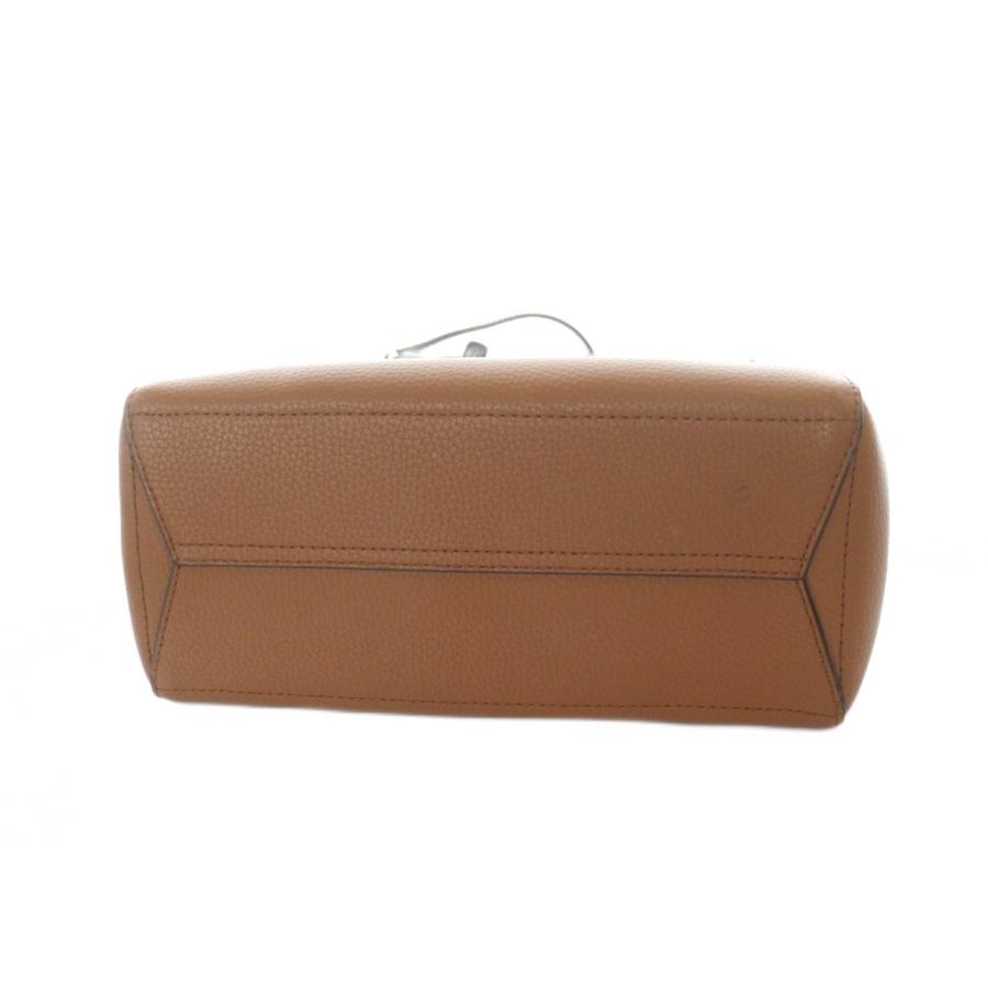 MICHAEL KORS/マイケルコース★本革/レザー　MKシグネチャー　ショルダーバッグ　茶/ブラウン　小ぶり　レディース　管NO.YB6-43 マイケルコース MICHAEL KORS バッグ レディース ショルダーバッグ 斜