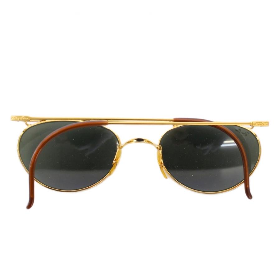 Ray-Ban W1982ゴールドフレーム ブラックレンズ ボシュロム バイカー Ray-Ban W1982ゴールドフレーム ブラックレンズ ボシュロム バイカー