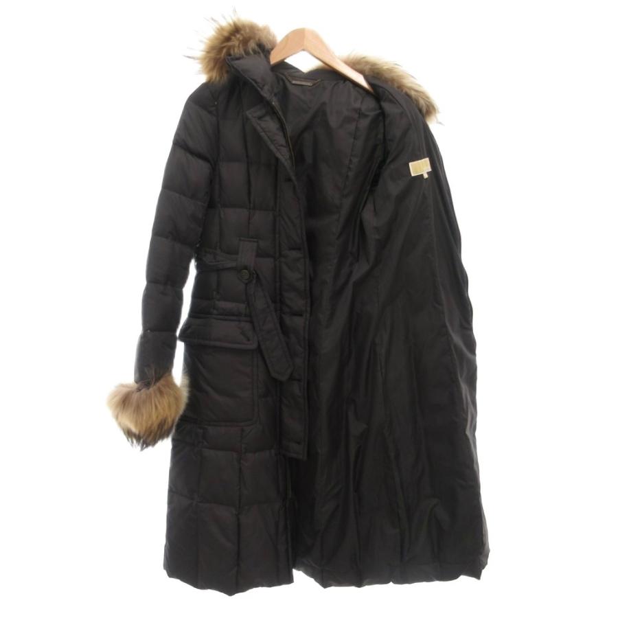 美品 マイケルコース ロングダウンコート ジャケット ファー 4 S-M マイケルコース MICHAEL KORS ダウンコート 4 S フィンラクーンファー