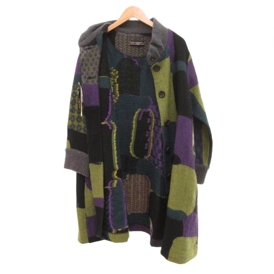 未使用品 エムアンドキョウコ M&KYOKO タグ付き スタンドカラーコート