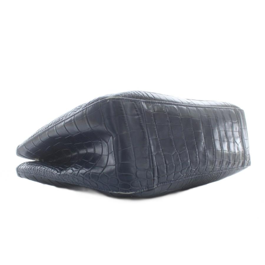 新品未使用✨LONGCHAMP ロンシャン　トートバッグ　クロコ型押し　ブラック LONGCHAMP（ロンシャン） 【未使用 超美品】 ハンドバッグ ボストン