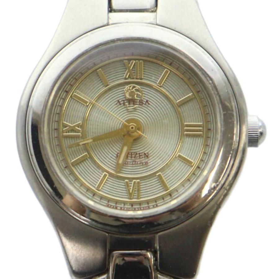 シチズン CITIZEN アテッサ 腕時計 ウォッチ ソーラー ローマン ロゴ 