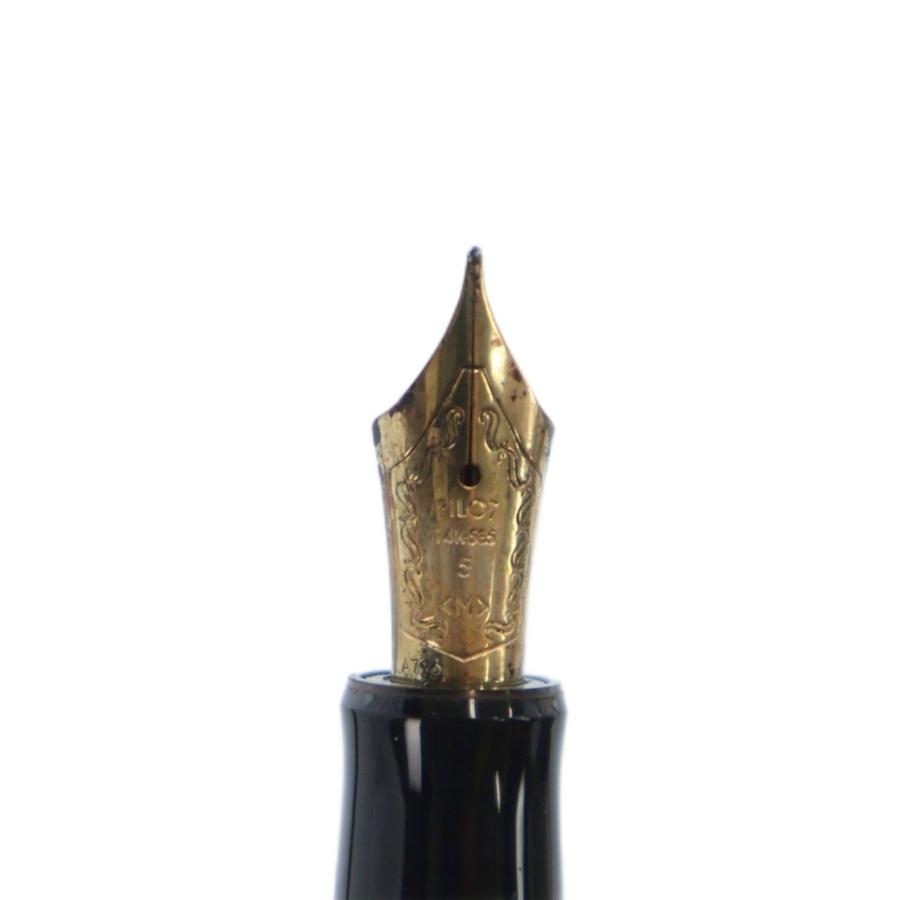 パイロット PILOT 14K 585 万年筆 文房具 筆記用具 ロゴ 筆記未確認 黒