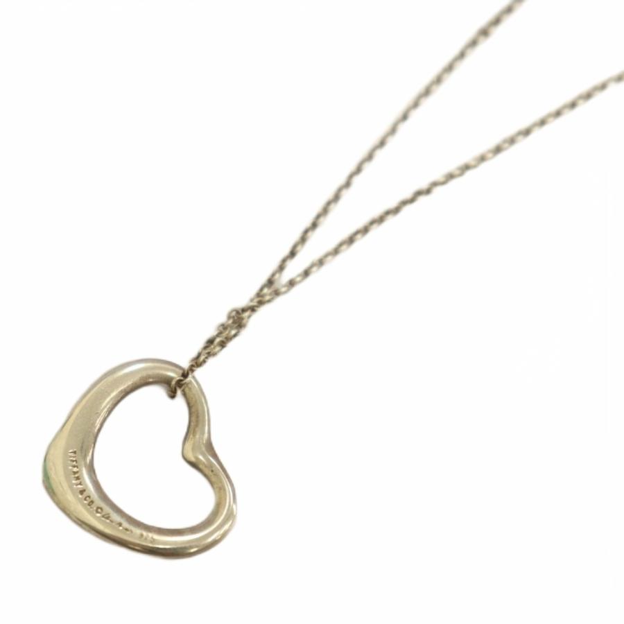 ★かわ★　TIFFANY　オープンハート　ネックレス ティファニー TIFFANY & CO. ネックレス オープンハート ペンダント