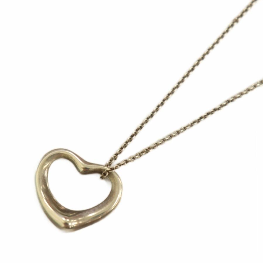 ティファニー TIFFANY & CO. ネックレス オープンハート ペンダント