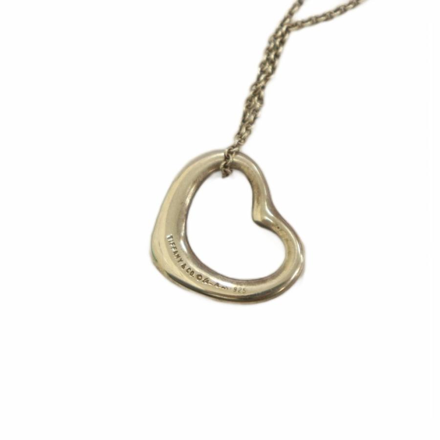 ティファニー TIFFANY & CO. ネックレス オープンハート ペンダント