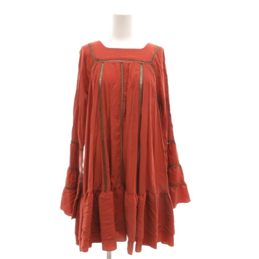 ロザリームーン Rosarymoon ラダー レース チュニック Ladder Lace