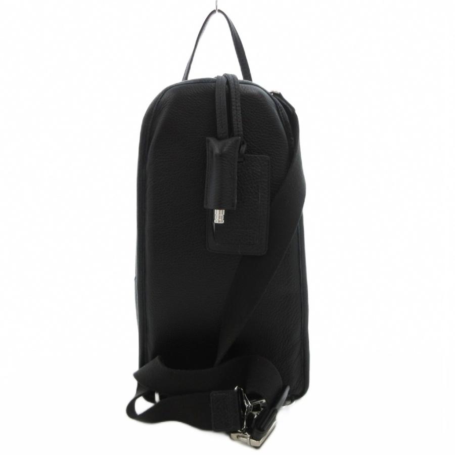 ペッレモルビダ PELLE MORBIDA ショルダーバッグ 斜め掛け レザー 黒