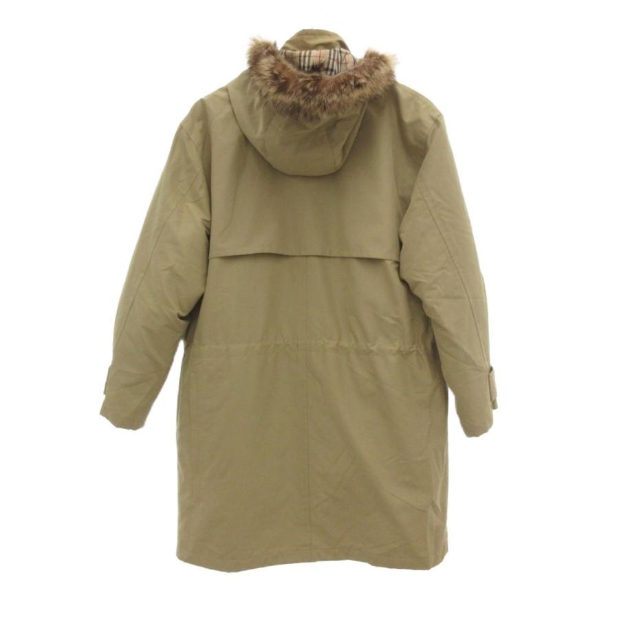 バーバリー ロンドン BURBERRY LONDON フーデッドコート ノバチェック 