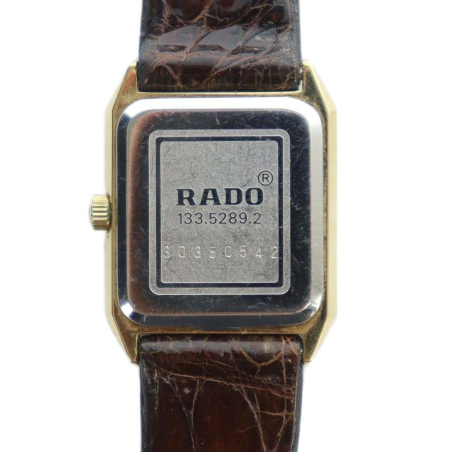 ジャンク RADO(ラドー) ゴールドクォーツ腕時計 ラドー RADO ジャンク品 133.5289.2 腕時計 ウォッチ クォーツ