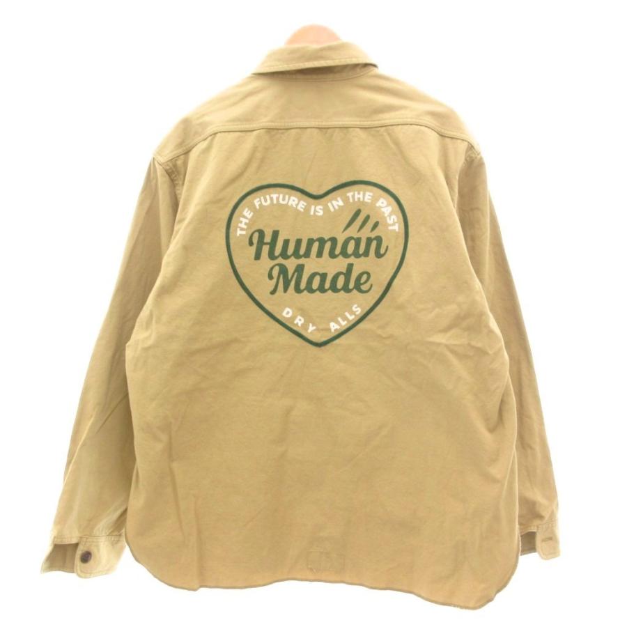 ヒューマンメイド HUMAN MADE Zip-Up Work Shirt ワークシャツ 長袖