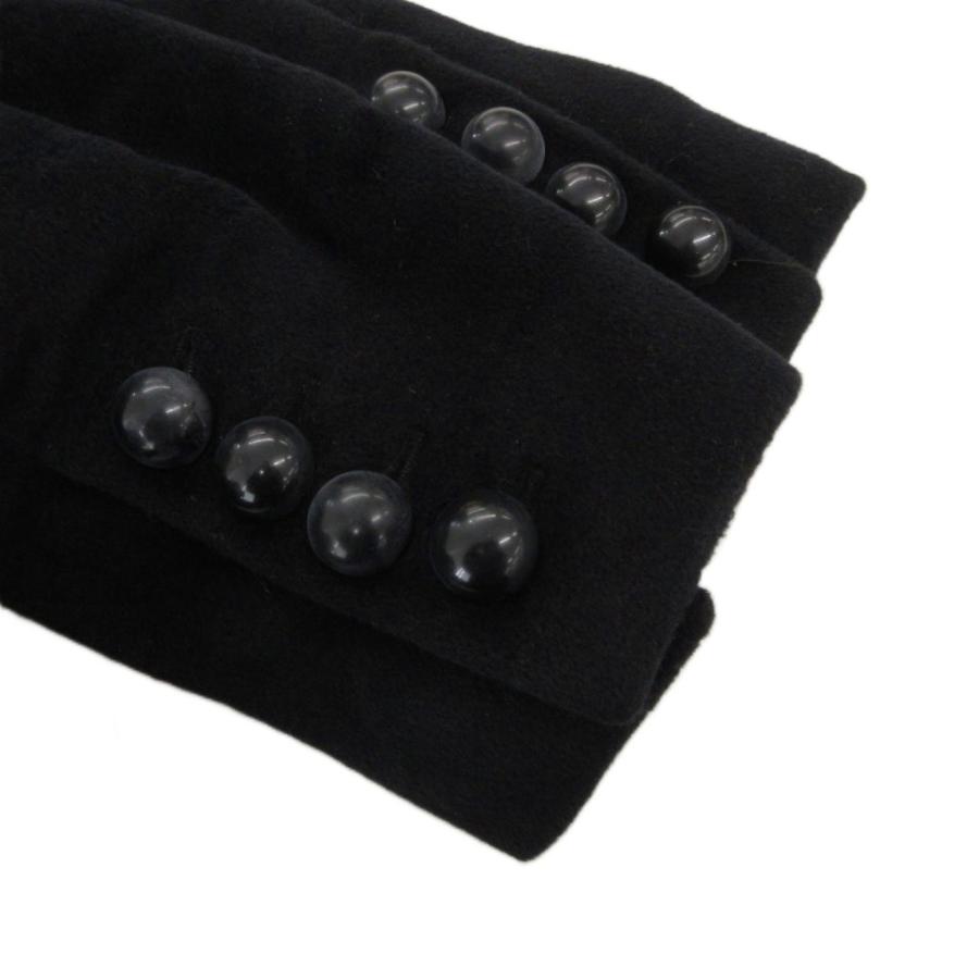 ソニアリキエル SONIA RYKIEL チェスターコート アンゴラ 42 黒