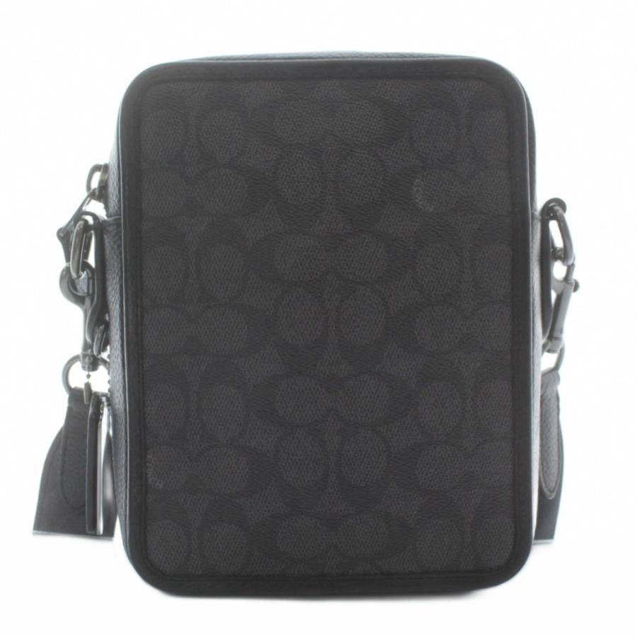 美品 コーチ サリバン ヘリテージ クロスボディ ショルダーバッグ PVC 黒 COACH（コーチ） サリバン クロスボディ ショルダーバッグ PVC レザー