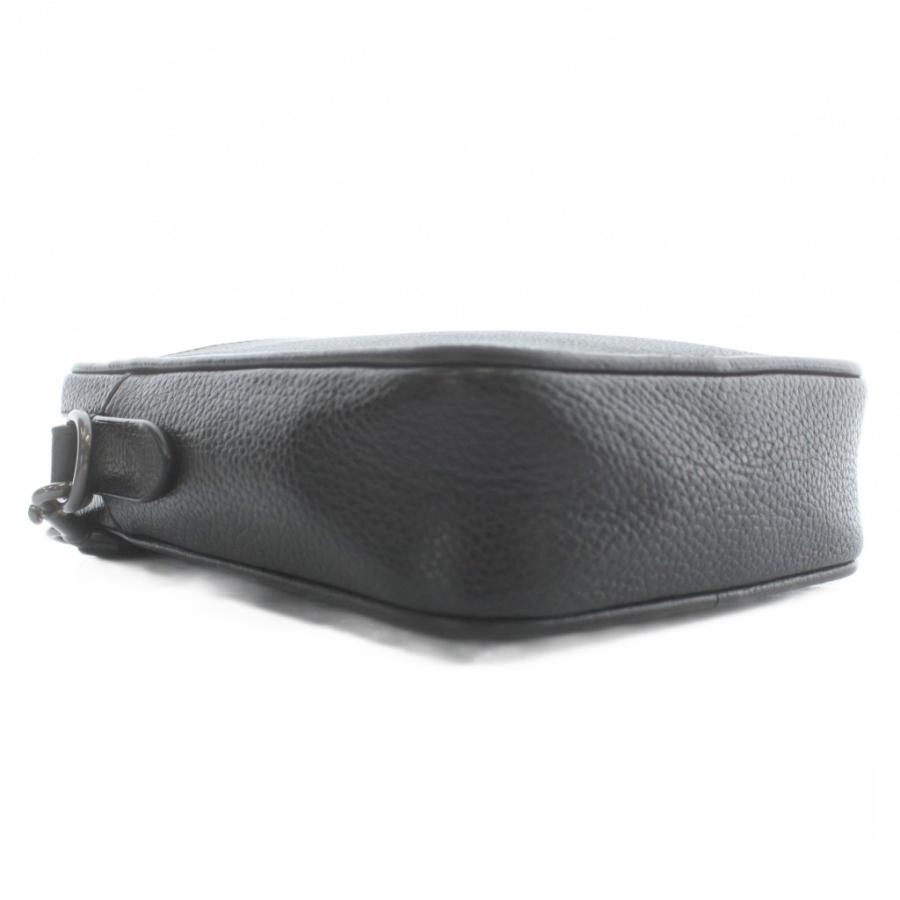 【美品】COACH コーチ ボディバッグ PVC ショルダーバッグ メンズ 黒 COACH（コーチ） サリバン クロスボディ ショルダーバッグ PVC レザー