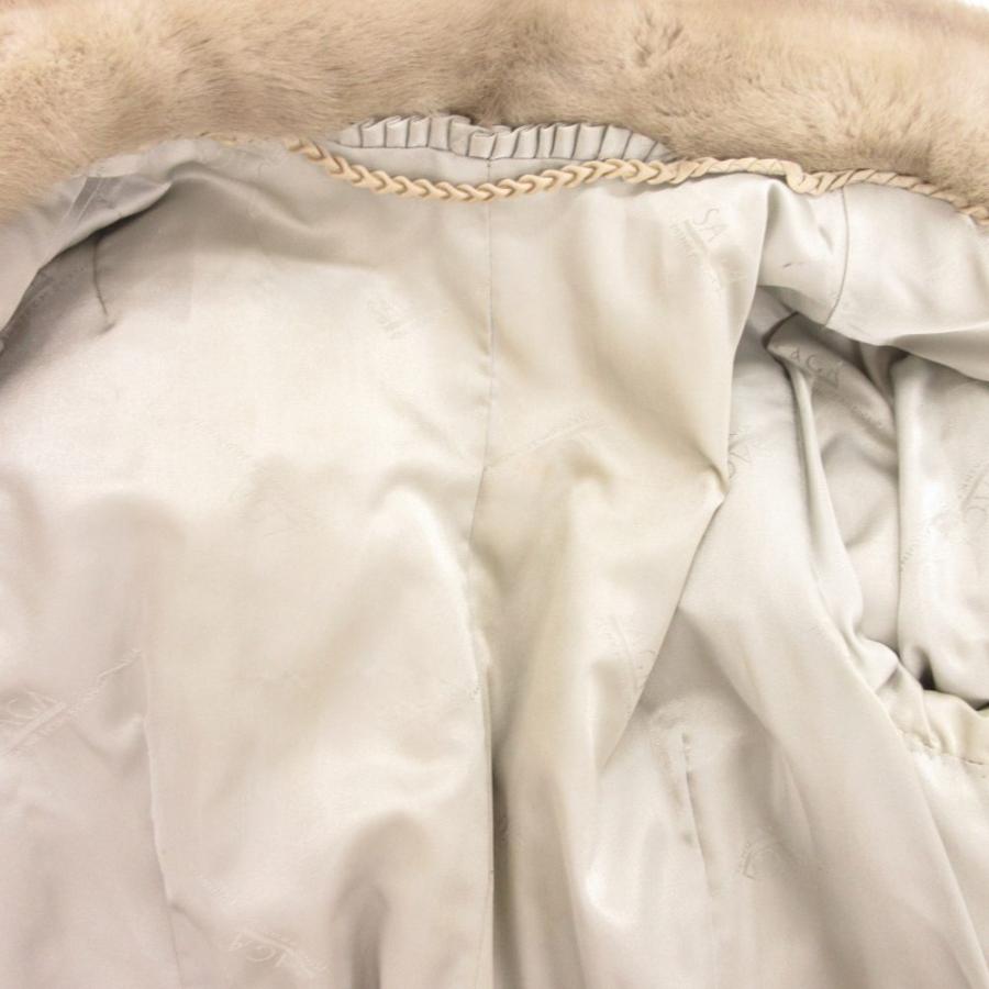 サガミンク SAGA MINK ファーコート サファイアミンク 毛皮 ロング