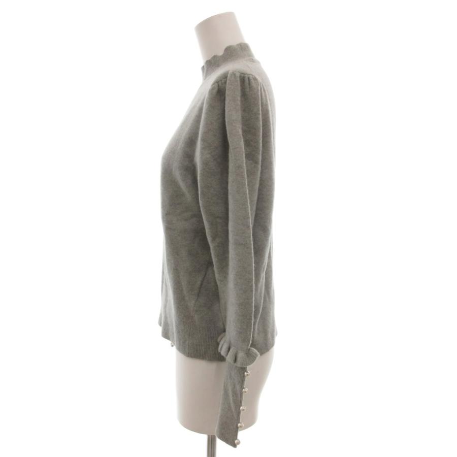 エムズグレイシー　ニット　新品　格安‼️ エムズグレイシー M'S GRACY ウールニット セーター 長袖 プルオーバー