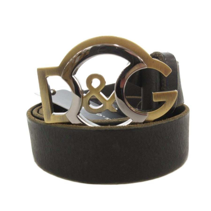 DOLCE&GABBANA（ドルチェ & ガッバーナ） ドルガバ ベルト レザー 黒