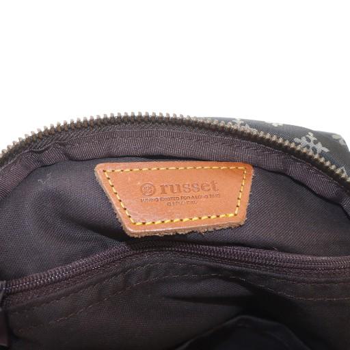 ラシット RUSSET ボディバッグ ショルダーバッグ 斜めがけ ロゴ
