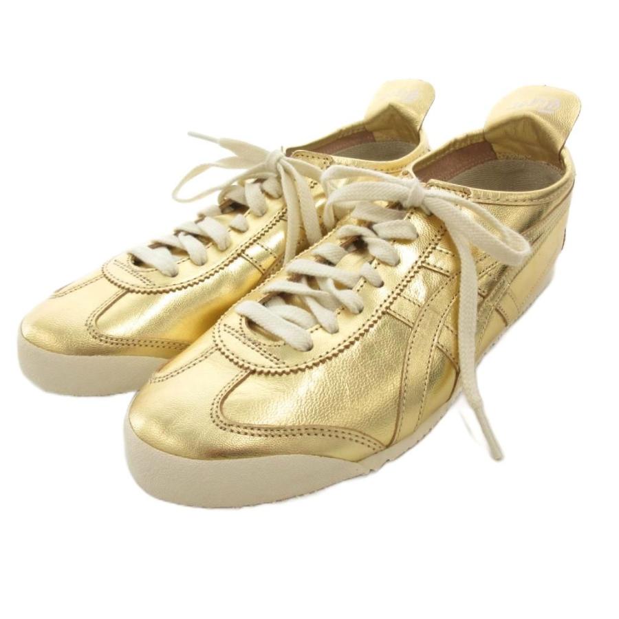 Onitsuka Tiger ジップアップジャージ ベージュ×ゴールド Onitsuka